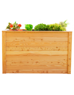 højbed plantekasser havedekoration højbede træ