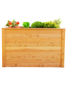 Westmann Klassik højbed H84 x B130 x D65 cm i lærketræ - Natur