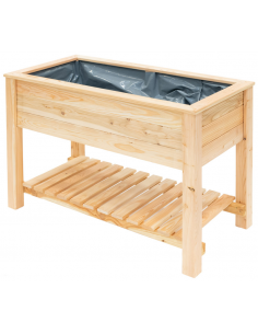 højbed plantekasser havedekoration højbede træ