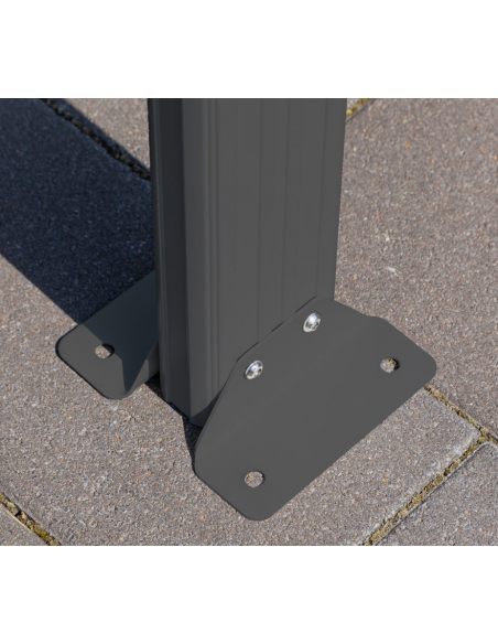 carport fritstående stål aluminium