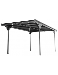 carport fritstående stål aluminium