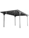 Westmann Helsinki Carport i aluminium og polycarbonat H232 x B503 x D305 cm - Antracit