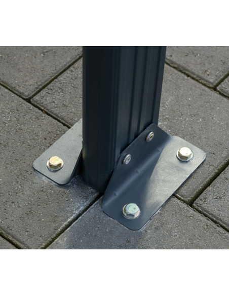 carport fritstående stål aluminium