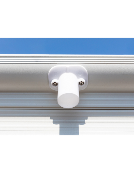 carport fritstående stål aluminium hvid