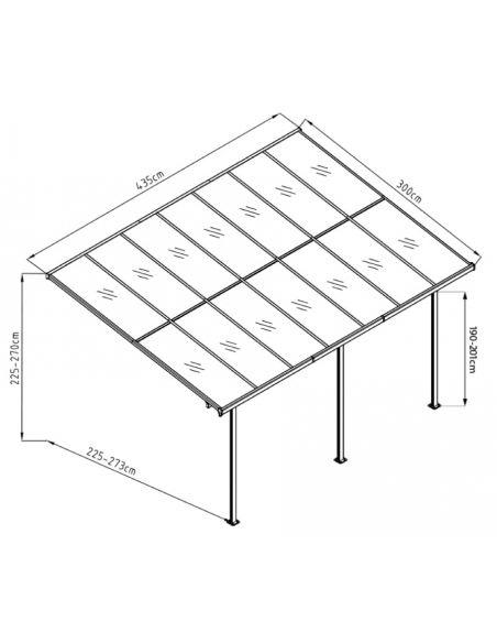 terrasseoverdækning terrasse overdækning til væg