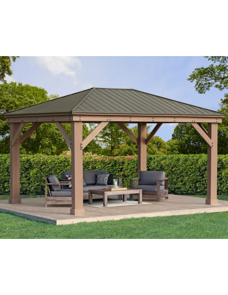 pergola træ pavillon havepavillon pavillion terrasseoverdækning terrasse overdækning