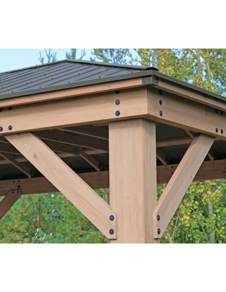 pergola træ pavillon havepavillon pavillion terrasseoverdækning terrasse overdækning