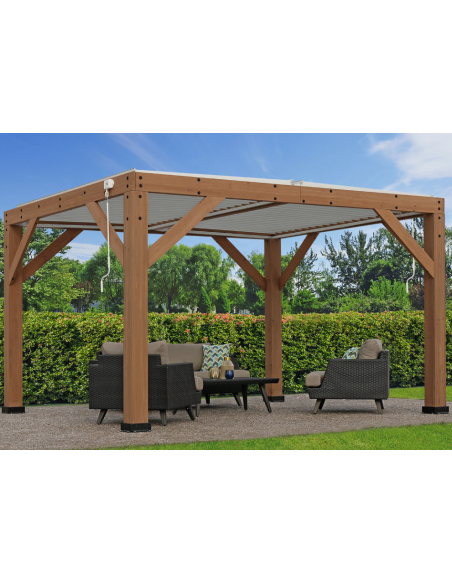 pergola træ pavillon havepavillon pavillion terrasseoverdækning terrasse overdækning