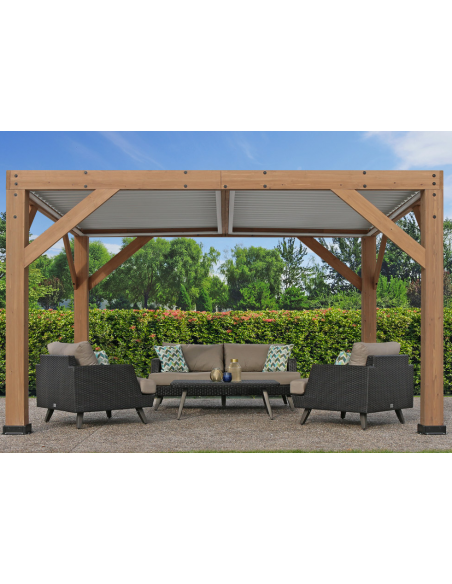 pergola træ pavillon havepavillon pavillion terrasseoverdækning terrasse overdækning