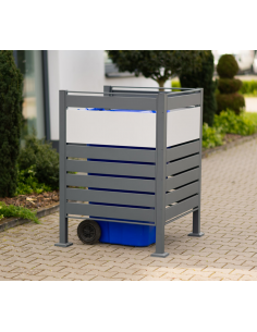 skraldespandsskjuler skraldespandsstativ stativ skjuler skraldespande 2