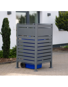 skraldespandsskjuler skraldespandsstativ stativ skjuler skraldespande 2