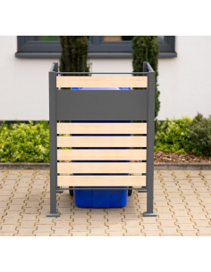 skraldespandsskjuler skraldespandsstativ stativ skjuler skraldespande