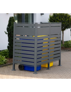 skraldespandsskjuler skraldespandsstativ stativ skjuler skraldespande 2