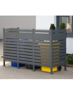 skraldespandsskjuler skraldespandsstativ stativ skjuler skraldespande 2