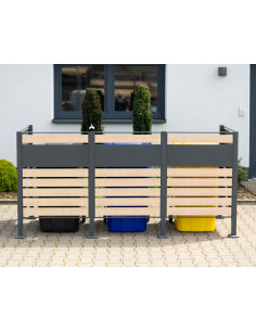 skraldespandsskjuler skraldespandsstativ stativ skjuler skraldespande 2