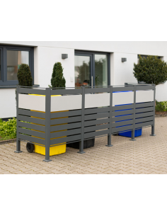 skraldespandsskjuler skraldespandsstativ stativ skjuler skraldespande