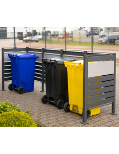 skraldespandsskjuler skraldespandsstativ stativ skjuler skraldespande 2