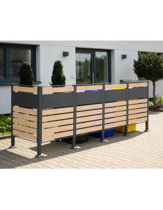 skraldespandsskjuler skraldespandsstativ stativ skjuler skraldespande