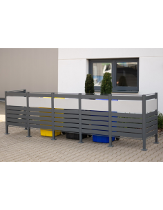 skraldespandsskjuler skraldespandsstativ stativ skjuler skraldespande