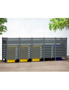 skraldespandsskjuler skraldespandsstativ stativ skjuler skraldespande