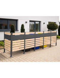 skraldespandsskjuler skraldespandsstativ stativ skjuler skraldespande