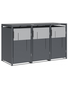 skraldespandsskjuler skraldespandsstativ stativ skjuler skraldespande 2