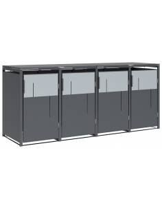 skraldespandsskjuler skraldespandsstativ stativ skjuler skraldespande 2