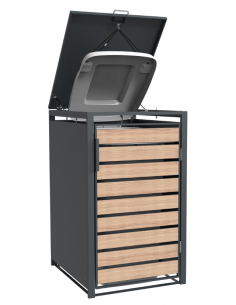 skraldespandsskjuler skraldespandsstativ stativ skjuler skraldespande 2