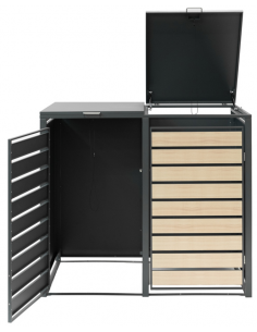 skraldespandsskjuler skraldespandsstativ stativ skjuler skraldespande 2