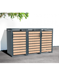 skraldespandsskjuler skraldespandsstativ stativ skjuler skraldespande 2