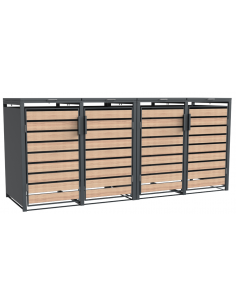 skraldespandsskjuler skraldespandsstativ stativ skjuler skraldespande