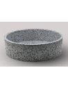 EOS Bordmonteret rund håndvask i terrazzo Ø38,2 cm - Grå terrazzo