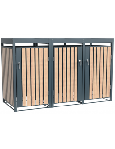 skraldespandsskjuler skraldespandsstativ stativ skjuler skraldespande 2