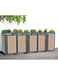 skraldespandsskjuler skraldespandsstativ stativ skjuler skraldespande