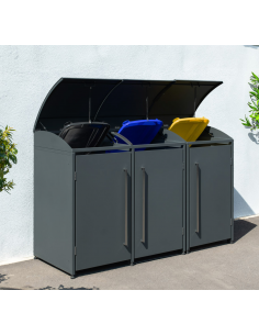 skraldespandsskjuler skraldespandsstativ stativ skjuler skraldespande 2