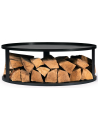 CookKing Brændeholder i stål H30 x Ø62 cm - Sort