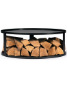 CookKing Brændeholder i stål H30 x Ø82 cm - Sort