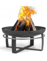 CookKing Viking Bålfad i stål H36 x Ø80 cm - Sort