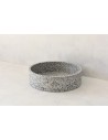 EOS Bordmonteret rund håndvask i terrazzo Ø38,2 cm - Grå terrazzo