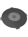 CookKing Kogeplade i stål Ø80 cm - Sort