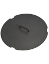 CookKing Låg til bådfad i stål Ø62 cm - Sort