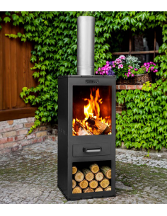 haveovn bålsted ildsted udendørs pejs havepejs 2