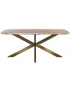 ovalt spisebord marmor 2