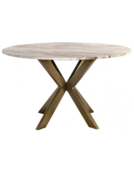 rundt spisebord marmor 140