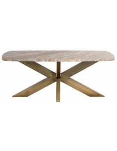 ovalt sofabord marmor 2