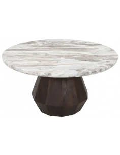 rundt sofabord marmor 2