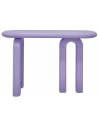 RASCAL Konsolbord i MDF og fiberglas 120 x 35 cm - Blank lilla