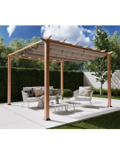 pergola træ pavillon havepavillon pavillion terrasseoverdækning terrasse overdækning