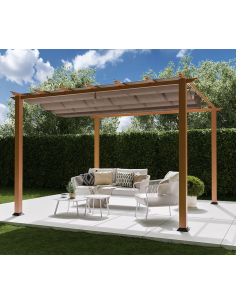 pergola træ pavillon havepavillon pavillion terrasseoverdækning terrasse overdækning 2