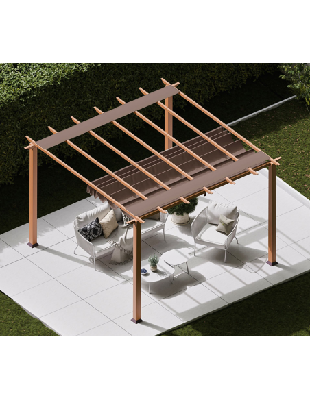 pergola træ pavillon havepavillon pavillion terrasseoverdækning terrasse overdækning